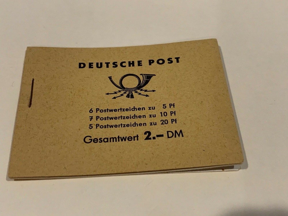 Germany Booklet Unused (Lot 7 File30)