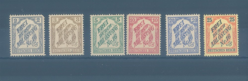 GERMANY Old States BADEN 1905 full MH series (CV $175 EUR150)