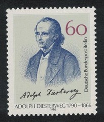 Berlin Birth Adolph Diesterweg educationist 1990 MNH SG#B851