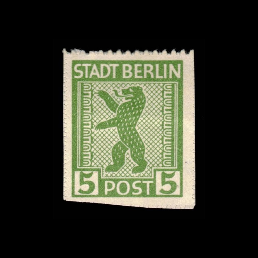 Germany, Russian Occ, Scott 11N1a, Berlin-Brandenburg, 1945, MH, 111791