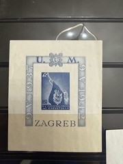 CROATIA – WW2 Puppet Regime #B18 Souv. Sheets Mint NG/Hinged