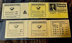 4 MNH GERMANY BOOKLETS SEE SCAN FOR CONTENT 1313
