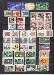 East Germany GDR DDR 1962-1974 – 28 full sets – MNH (a76)