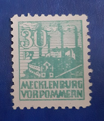 Germany Stamp Allied Occupation 30 Pfennig 1946 SBZ Mi. Nr. 39 a (20852)