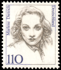 ✔️ GERMANY 1997 – FAMOUS WOMEN MARLENE DIETRICH ACTRESS – SC. 1727 MNH