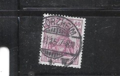 GERMANY GERMAN SC#89 1905 60 PF GERMANIA DEFIN VF OLD CLASSIC USED STAMP