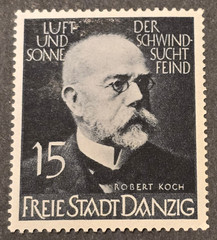 WW2 Third Reich Nazi German Danzig 1939 Health & Science Set Mi 269-271