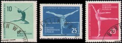 German Democratic Republic #555-557 Used
