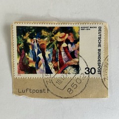 24 Germany stamps~1971-1982~Accident prevention~Macke~joust+German occupation