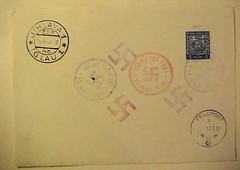 GERMANY SUDETENLAND 1939 MR 15 JIHLAVA ADDRESSEE ERASED