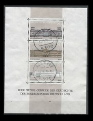 Germany 1466 Reichstag, Berlin – (Souvenir Sheet, of 1986)