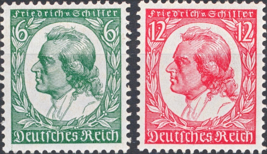 Germany S/C# 446-447 VF MlH, 1934