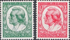 Germany S/C# 446-447 VF MlH, 1934