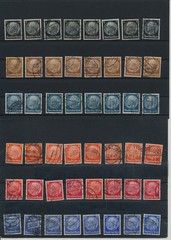 Germany, Deutsches Reich, Nazi, liquidation collection, stamps, Lot,used (BO 12)