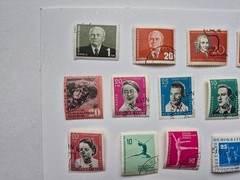 GERMANY (DDR) stamps Lot of 27 1958-1962 All Different