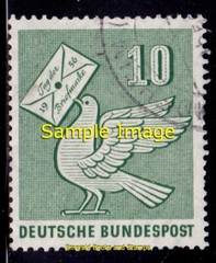 EBS Germany BRD 1956 – Stamp Day – Tag der Briefmarke – Michel 247 – Used