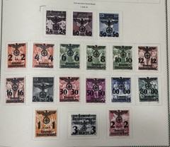 German Occupation Poland GeneralGouvernement WWII Stamps MLH Over 70+ Stamps