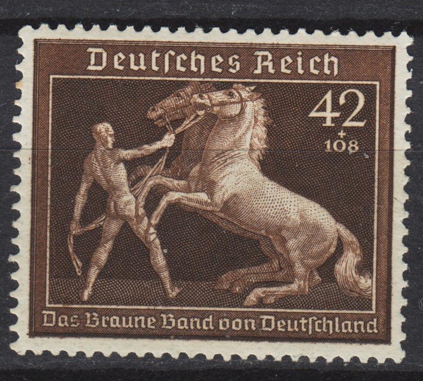 1939 GERMANY NAZI REICH WWII Mi.# 699 MINT NEVER HINGED catalog value 80€
