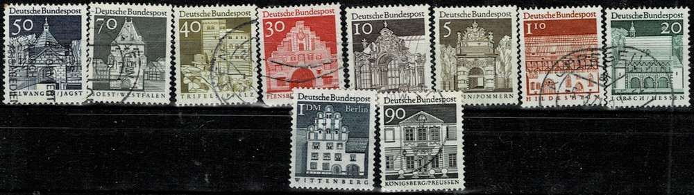 GERMANY EARLY GERMAN CASTLES USED