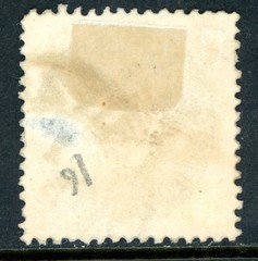 Germany States 1863 Saxony 2 ngr Blue Scott #18 VFU K873