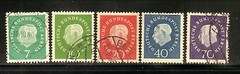 1959 Germany Berlin #9N165-69 Used President Theodor Heuss
