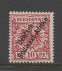 Germany colonies 1897 South West Africa 10 Pfennig early issue mint** $ 120.00