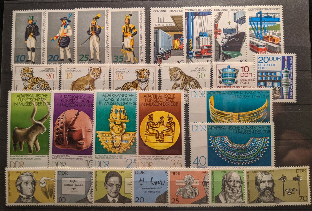 East Germany / DDR 1978 Complete Year Set MNH