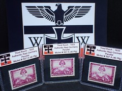 Nazi Germany 1933 Wagner Parsifal Stamp 40 Pfg 507A MH pre-WW2 Third Reich