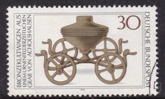 Germany 1976 Bronze Ritual Chariot 30pf Fine Used SG 1789 VGC
