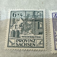 Briefmarken stamp Germany Deutschland – – Sachsen world war 2