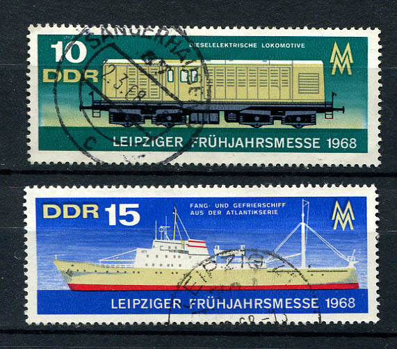 Germany – DDR : Leipzig Spring Fair set from 1968 – used