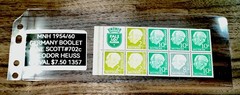MNH 1954/60 GERMANY BOOKLET PANE SCOTT#702c THEODOR HEUSS CATVAL $7.50 1357