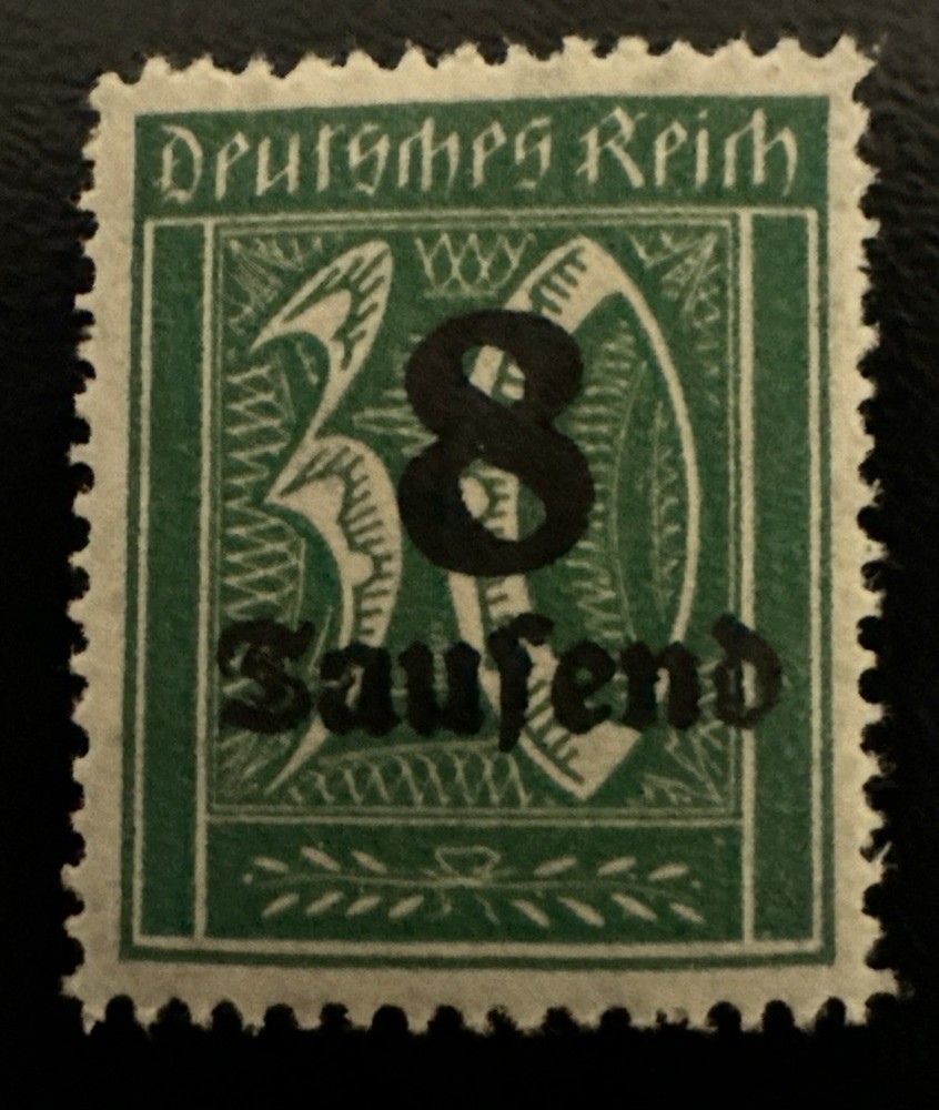 Germany 1923 8th m ON 30pf MNH Scott 241