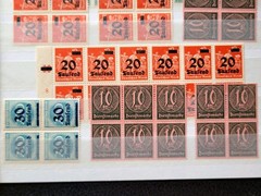 Germany Mint Pre-War Blocks, Inflation Singles, + BONUS East Germany–Clearance!