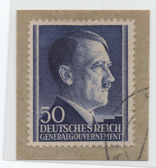 German_Empire_Poland_1942_General_Government_Adolf_Hitler_Fragments