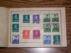 Auswahl-Heft German (Deutsches) Reich Stamps Book 3 from Romania/Bulgaria