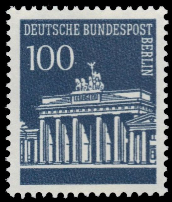 BERLIN 9N255 (Mi290) – Architecture „Brandenburg Gate“ (pf24198)