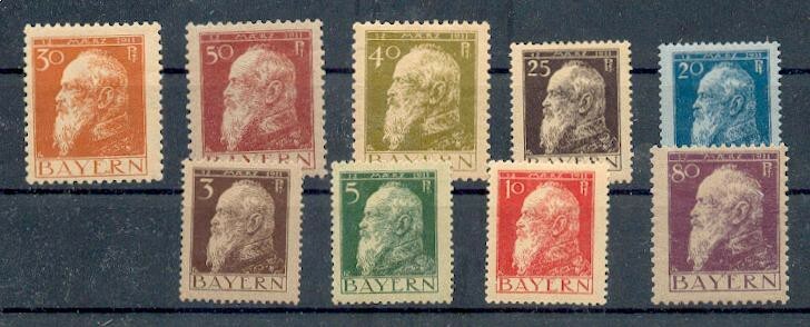 Bavaria 76/85I Set * MH 150EUR (69794)