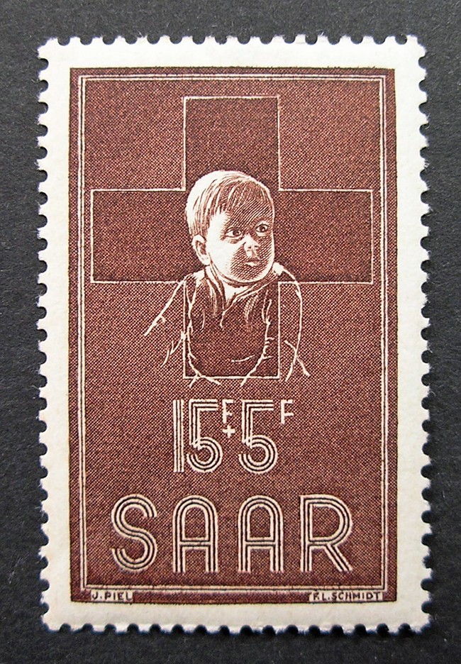 Saar Germany 1954 Scott #B100 MLH OG Complete Set!