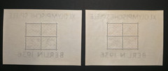 Germany, B91, B92 Olympic games Souvenir Sheets, Mint L Hinged, MLH, CV $75.00