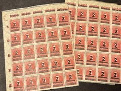 Postage Stamps For Crafting: Germany 1923 2,000,000m On 5000m; Red/Black; 50 Pcs