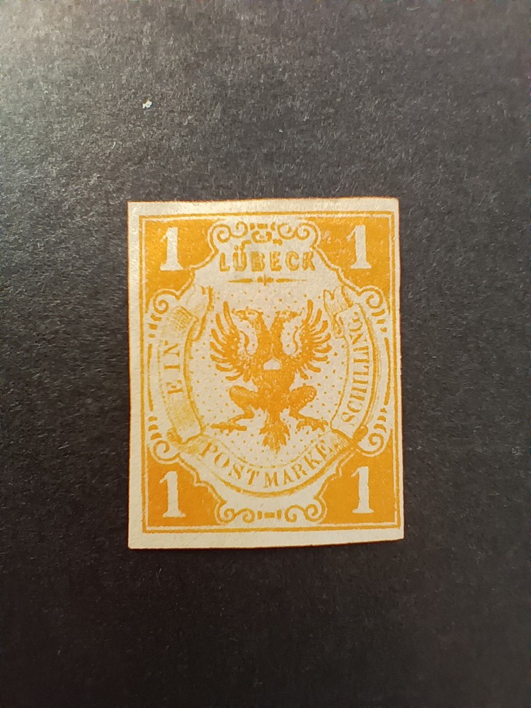 Germany state Lubeck 1 schilling, Michel #2