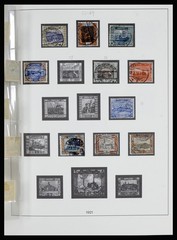 GERMANY SAAR 1920-1959 MNH MH Used Partly Double Lindner Album Stamp Collection