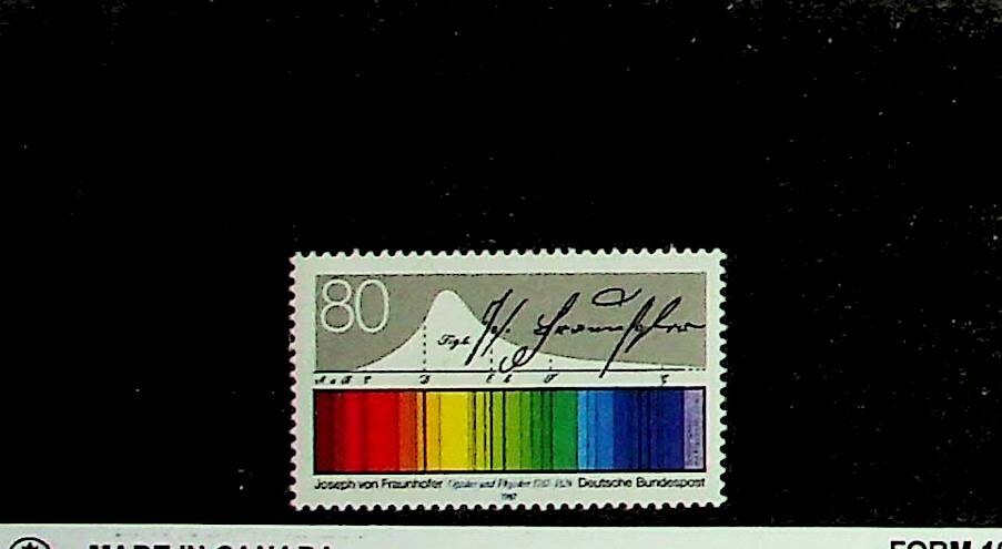 GERMANY Sc 1501 NH ISSUE OF 1987 – SCIENCE