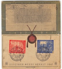 Leipzig, 1947, folder