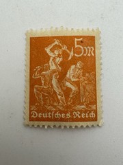 Stamp Germany Deutsches Reich 5 Mark 1922 Mi. Nr. 238 MNH