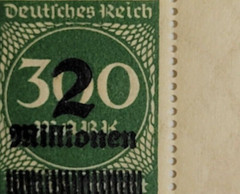 GERMANY ~ Deutrches Reich ~ 2 Millionen/300 Mark ~ Cancelled/Posted ~ c.1923