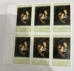 DDR Germany 1977 Stamps 400th Anniversary of Peter Paul Ruben, Mint Never Hinged
