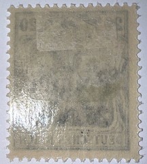 Travelstamps: Germany Offices in Belgium Stamps 25c on 20pf Mint MOGH Wmk