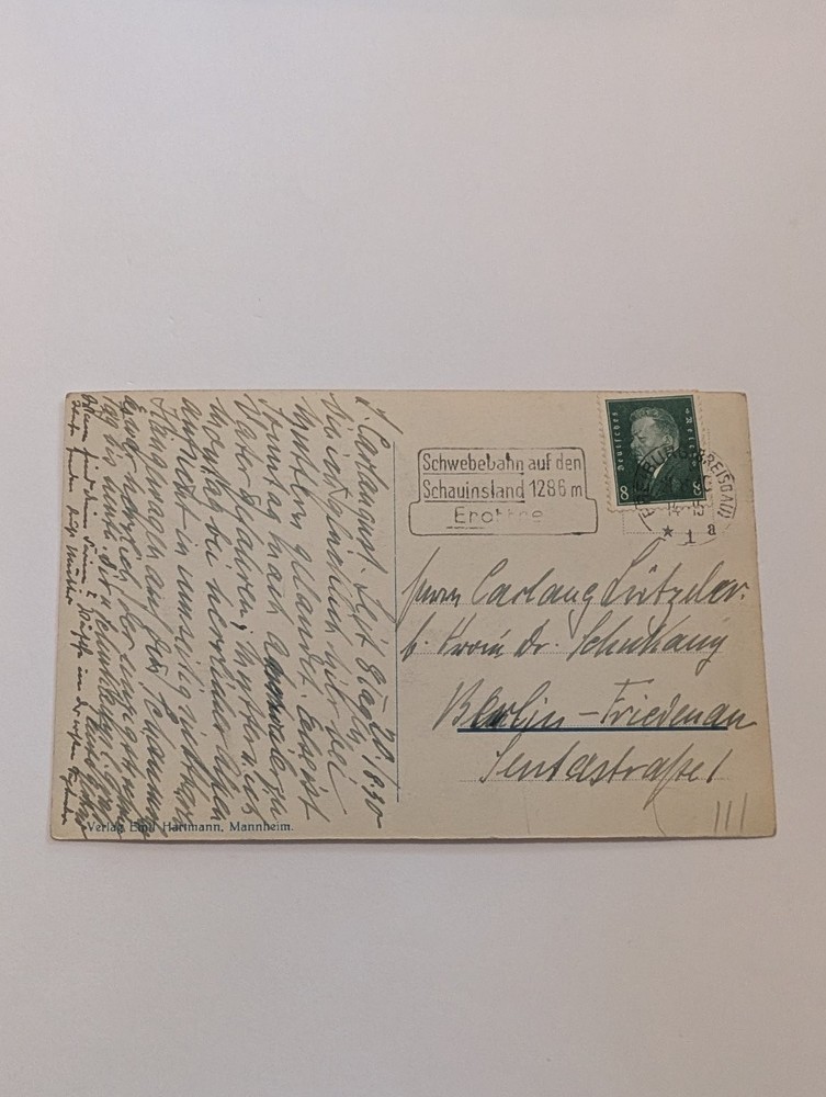Germany Third Reich Postcard